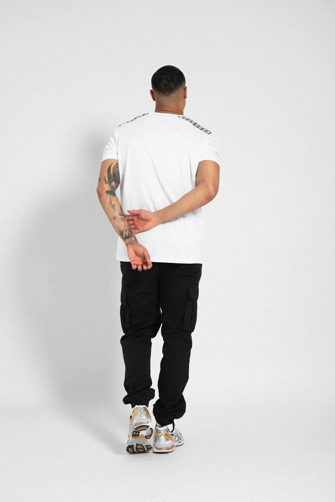 Mens 'DEVVIE' Cargo Pants - BLACK