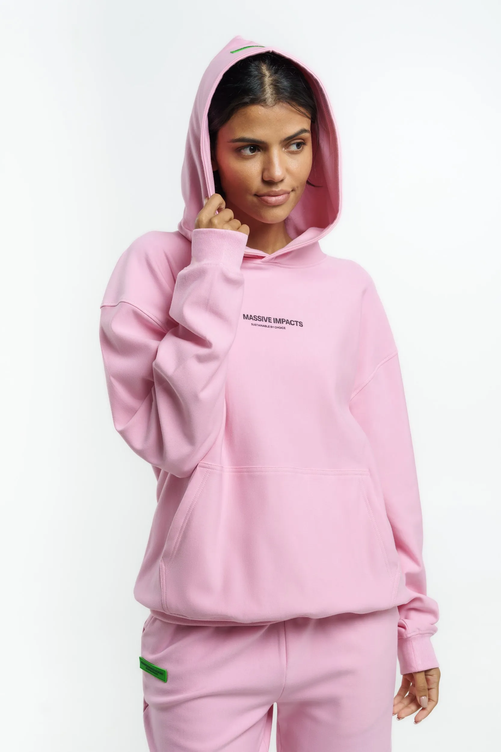S3J024MI Organic Cotton & Bamboo Oversized Hoodie