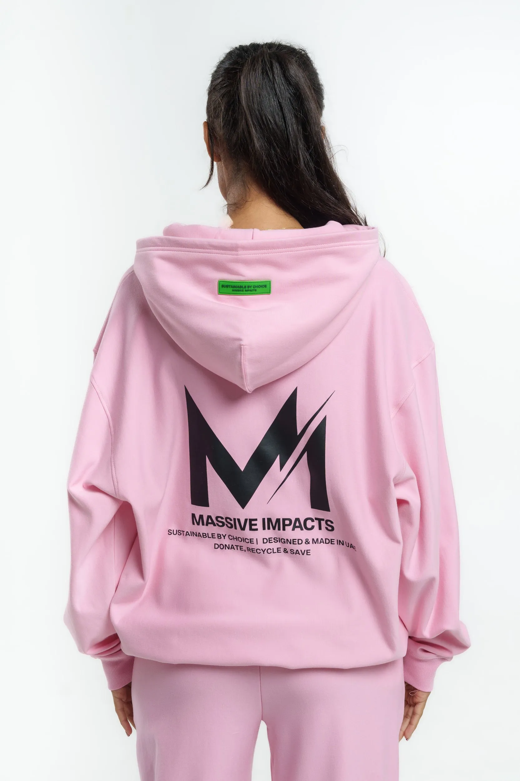 S3J024MI Organic Cotton & Bamboo Oversized Hoodie
