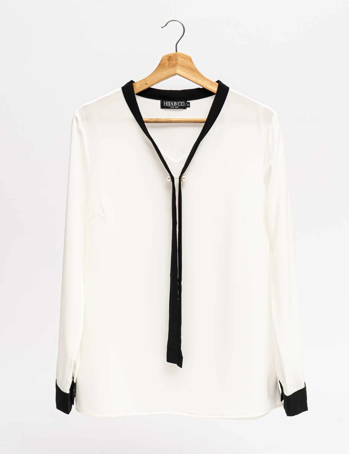 Stiped Flip Tops - White & Black