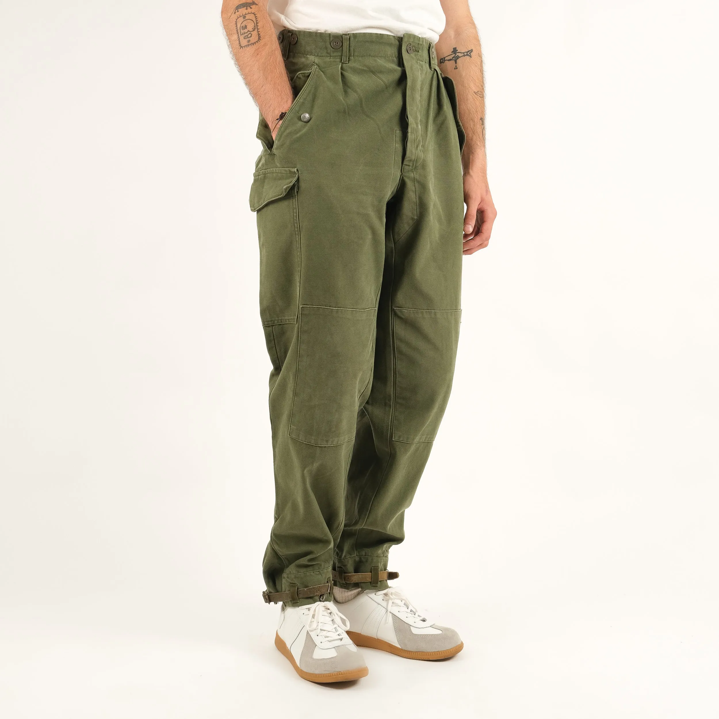 SWEDISH GREEN MOTORCYCLE PANTS